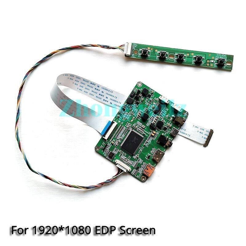 For B140HTN01.2/1.E 1920x1080 Screen 30Pin EDP HDMI-Mini LCD Controller Board