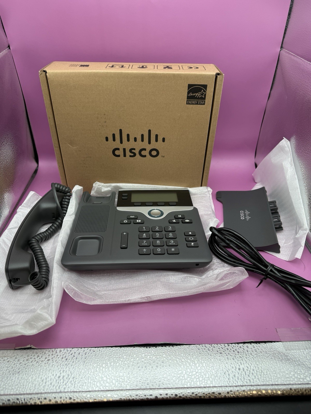 CISCO Cisco IP Phone 7821 with Multiplatform CP78213PCCK9 Open Box G2U