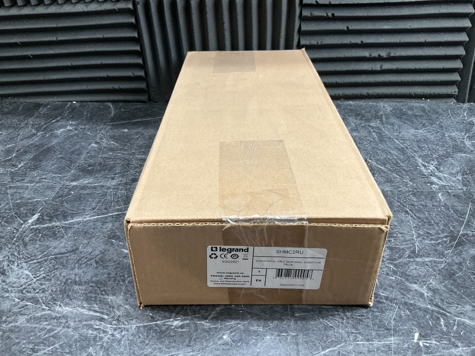 Legrand Horizontal Cable Manager SHMC2RU ✨❤️✨ NEW OPEN BOX