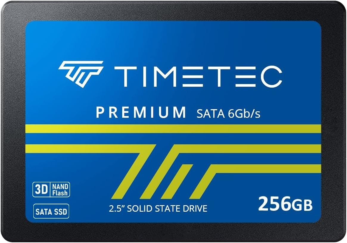 Timetec PREMIUM Sata 6Gb/s 2.5" 256gb SSD