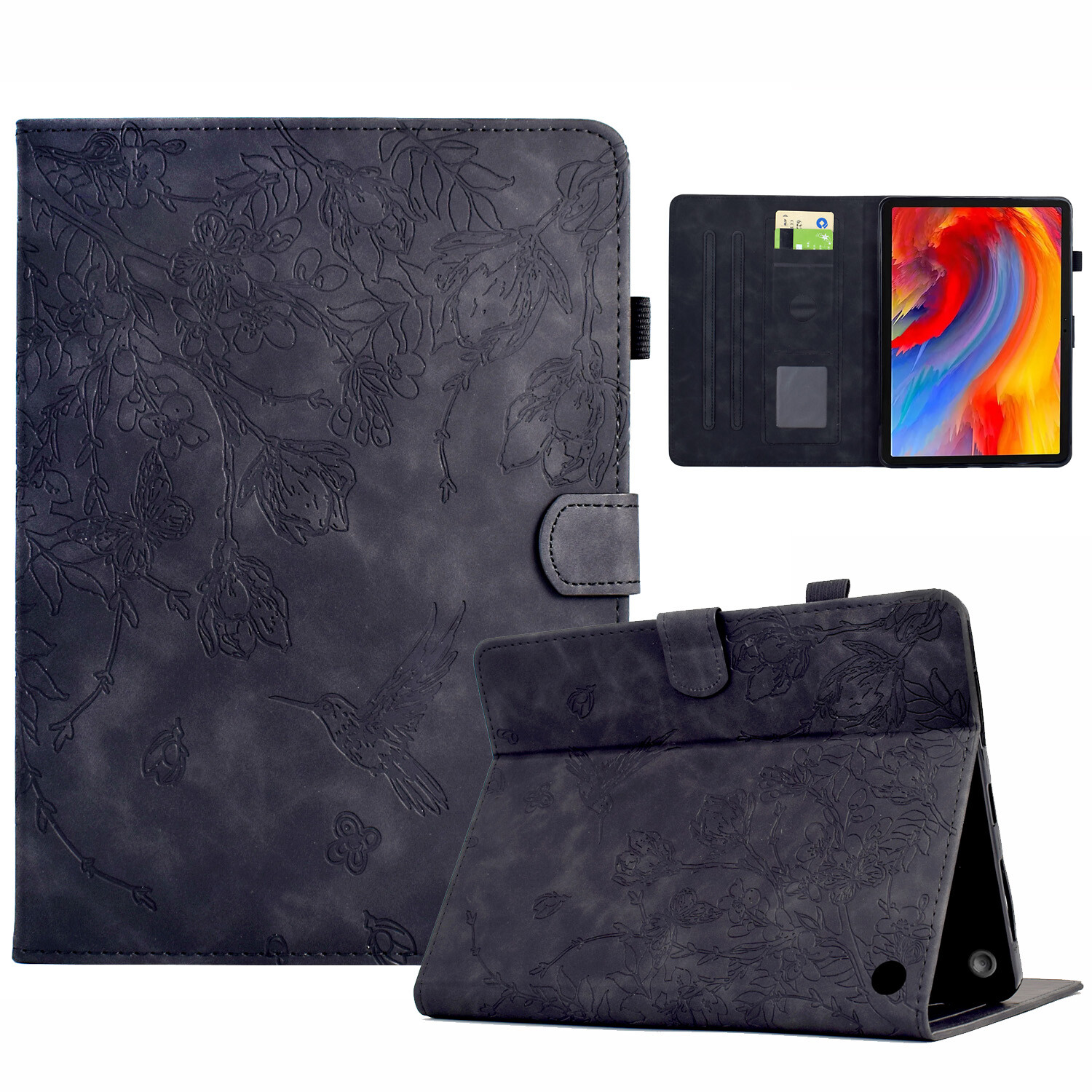 For Amazon Kindle Paperwhite 11th Gen 2022 6" Multi-Angle Stand Card Slots Cover