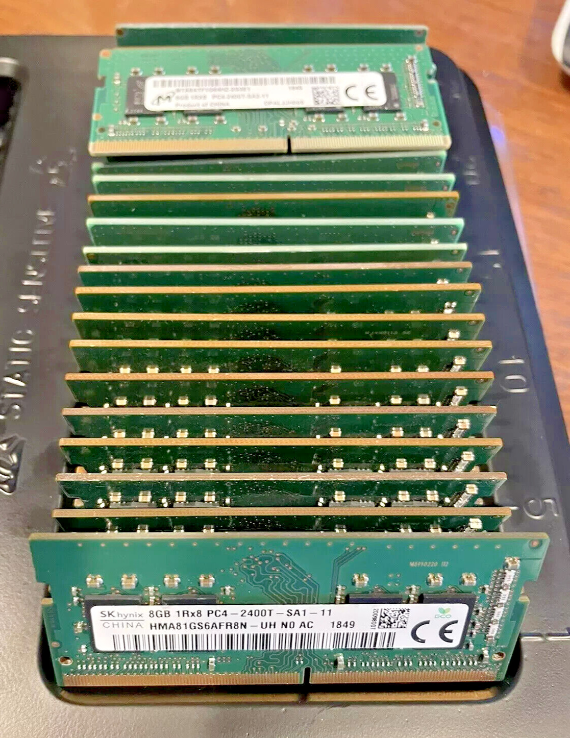 BULK LOT OF 30 - 8GB DDR4 Laptop RAM SAMSUNG, HYNIX etc.