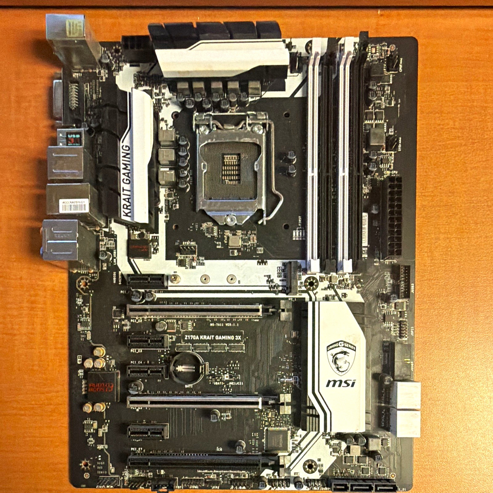 MSI Z170A KRAIT GAMING 3X