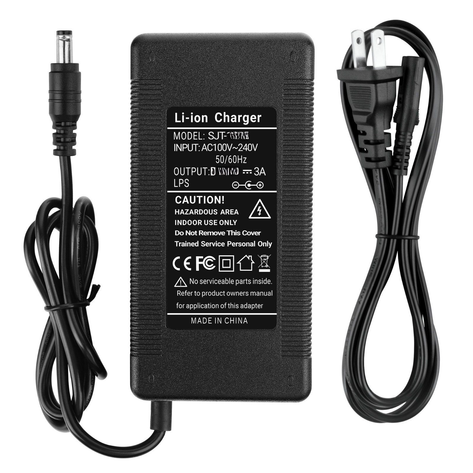 42V 3A AC Adapter Charger For HOVERBOARD TRINIT YMAX 6.5" Self Balancing Scooter