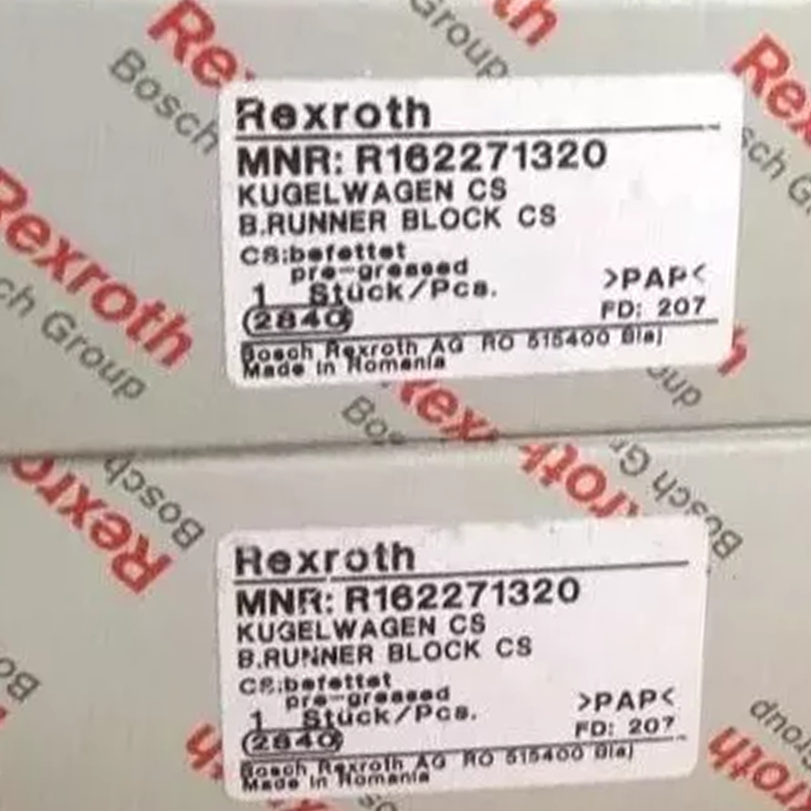 NEW R162271320 Rexroth slider 