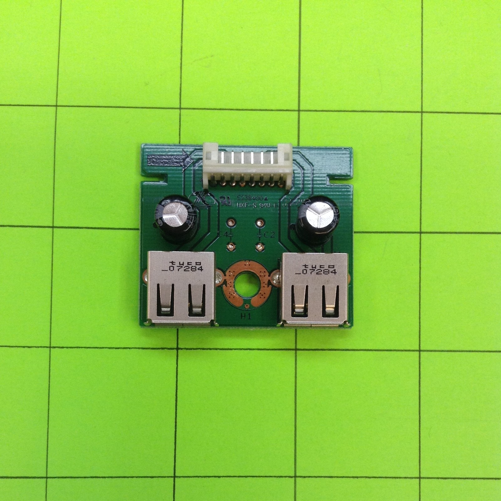 Dell 108FPB Monitor Port Jack IO Board 6238400 Tyco
