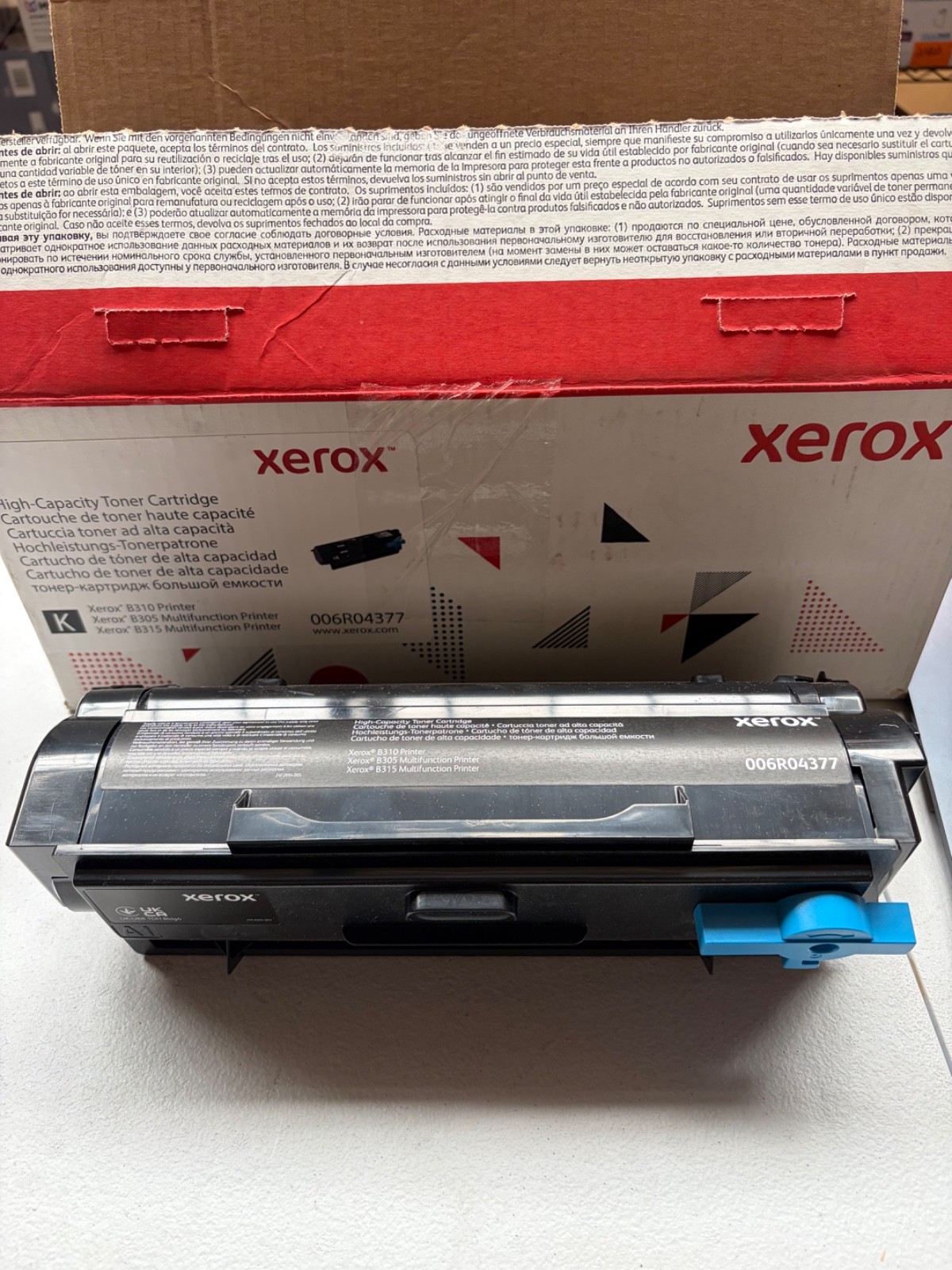 Used Xerox 006R04377 Black High Yield Toner - Genuine Brand