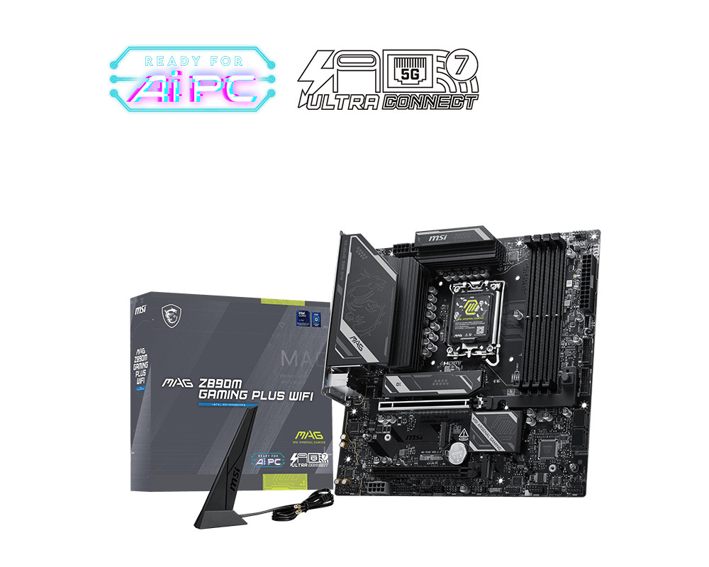 MSI MAG Z890M GAMING PLUS WIFI motherboard
