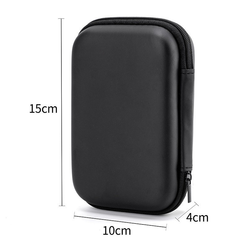 Shockproof Waterproof External Hard Drive Case, Storage Carrying Travel Case