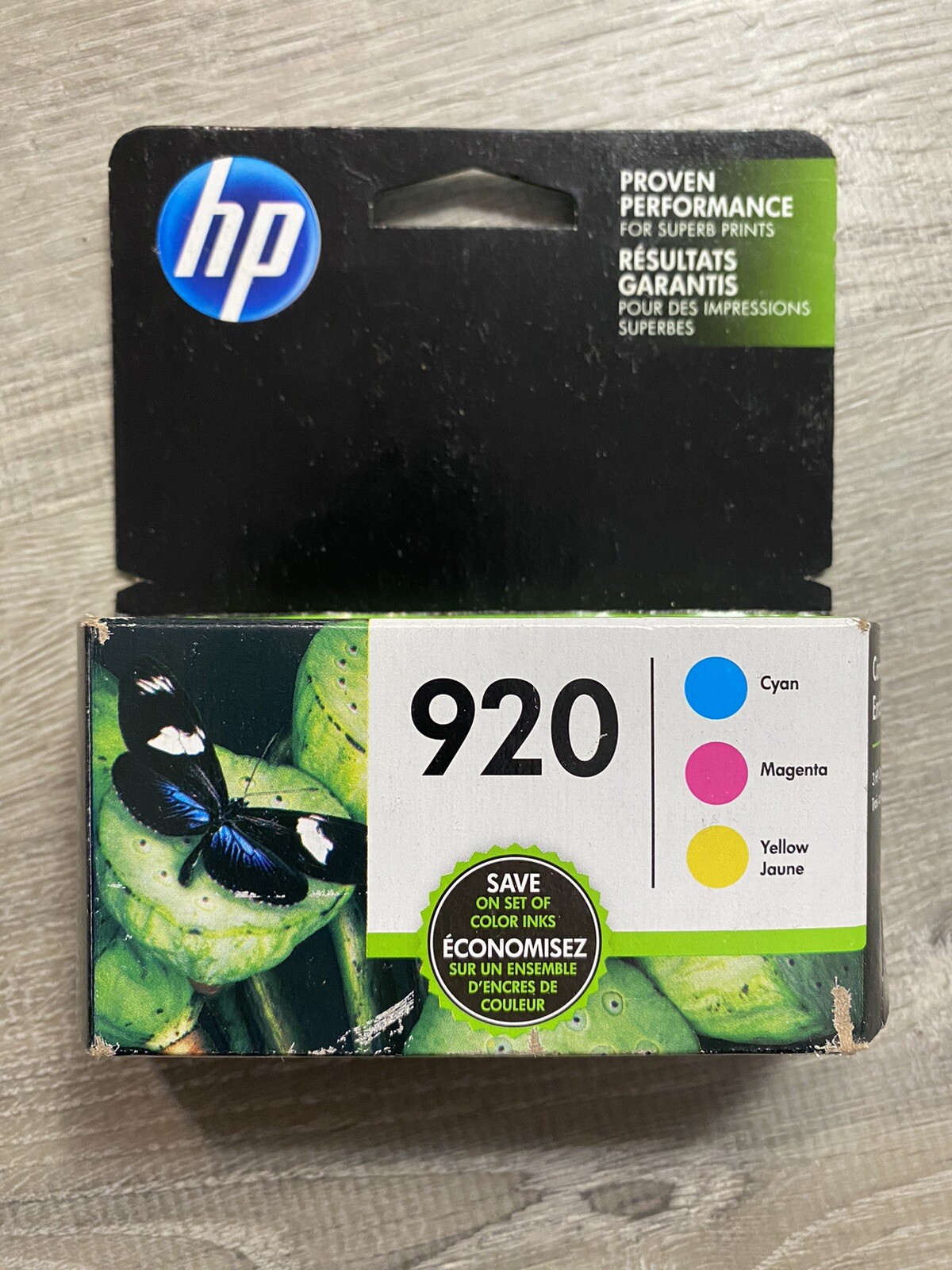 HP 920 Tri-Color Ink Cartridges Genuine OEM New Sealed🔥🔥🔥