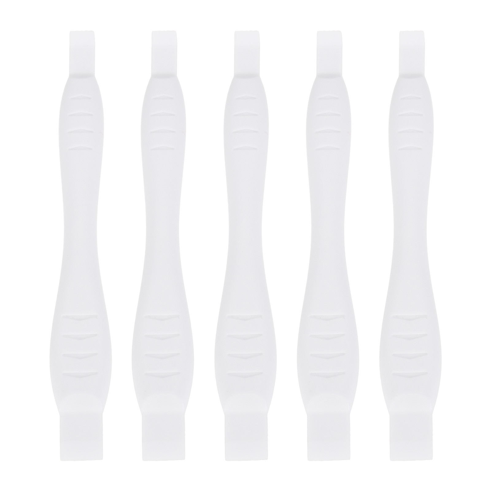 5pcs Plastic Pry Spudger Tool, White Phone Opening Pry Spudger