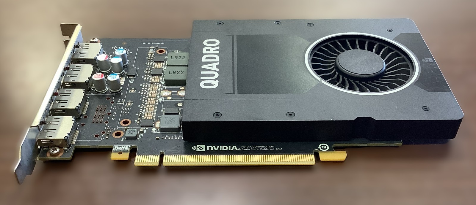 NVIDIA Quadro P2000 5GB GDDR5 PCIe 3.0 x16 4x DisplayPort GPU 699-5G410-0502