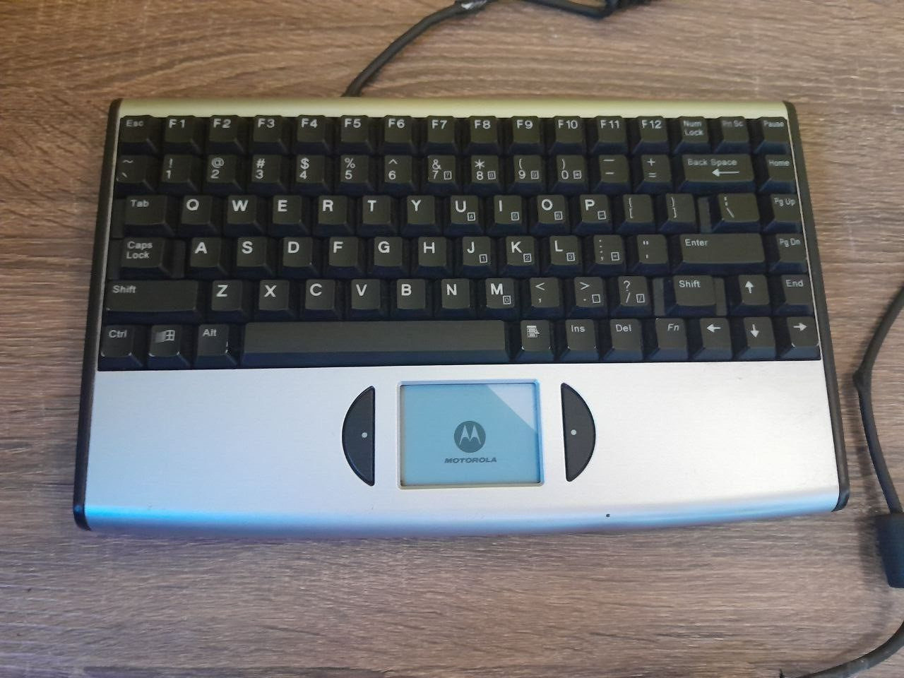 Motorola MW800 Rugged USB Backlit Mechanical Keyboard - Tested Works - RD49-7