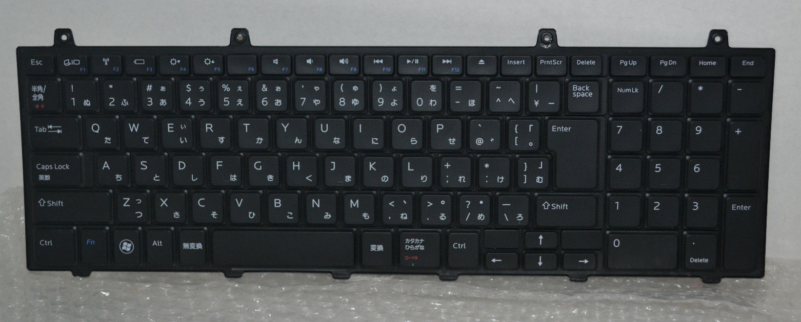 New Original Dell XPS 17 L701X 105 Keys JAPANESE Keyboard V104025BJ1 - H681P