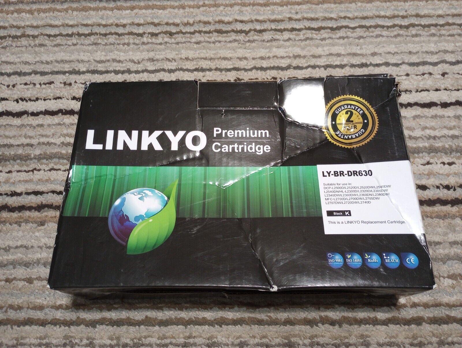 LINKYO Compatible Drum Unit Replacement for Brother DR630 DR-630 LY-BR-DR630