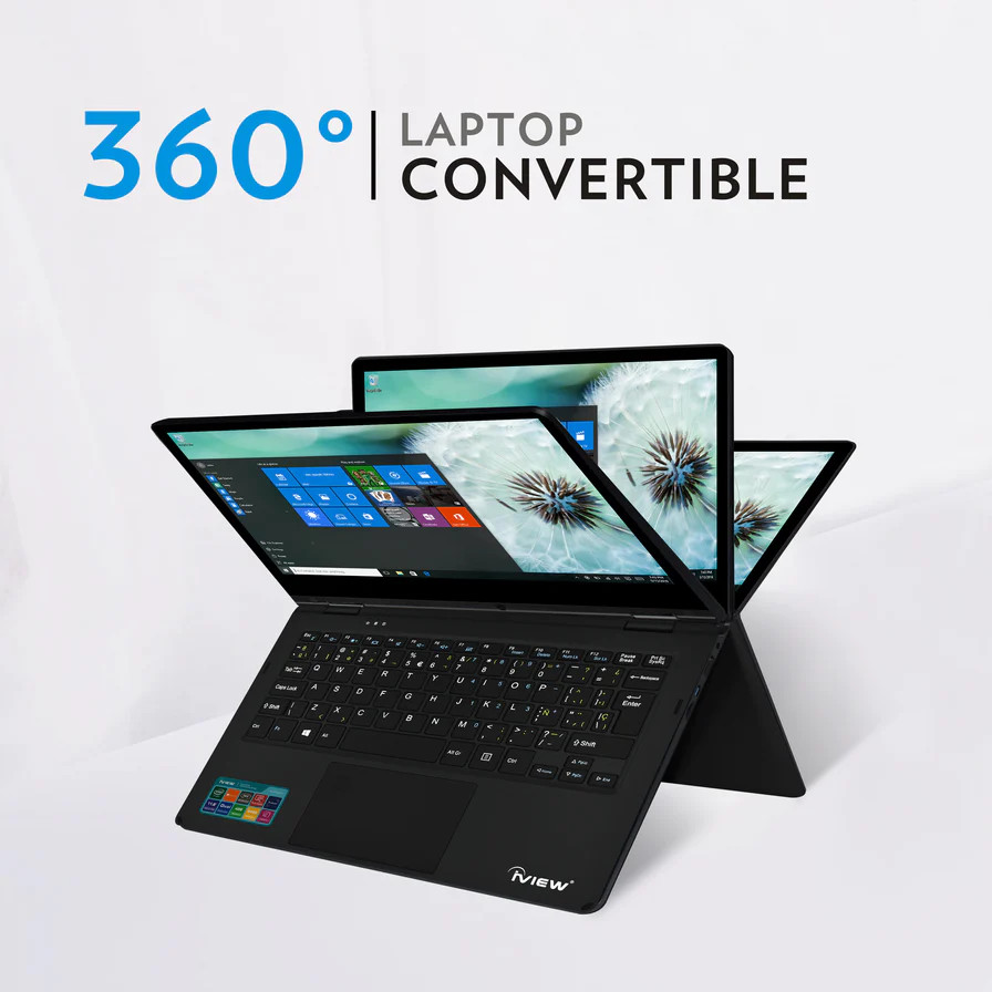 iView Combo Maximus 4G LTE 11.6"Touch 360° Screen Fingerprint Laptop Notebook