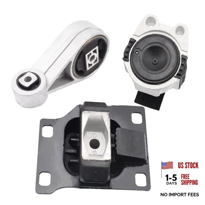 Engine Motor and Transmission Mount Kit 2005 2006 2007 Focus 2.0L 2.3L