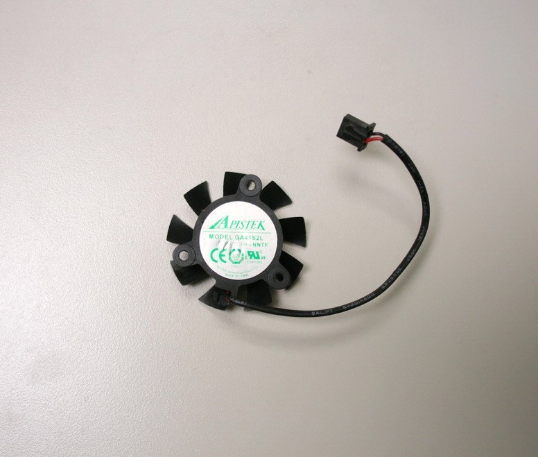37mm 2 Pin Fan for EVGA GT610 Video Card Apistek GA41S2L (124010-SM1) 12V 0.10A