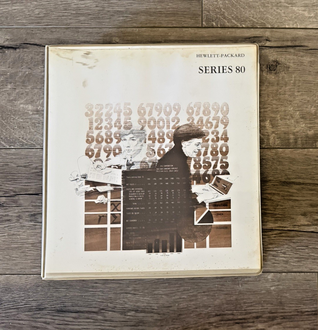 Hewlett Packard & Software Arts VISICALC PLUS Cartridge for HP-85 INCOMPLETE