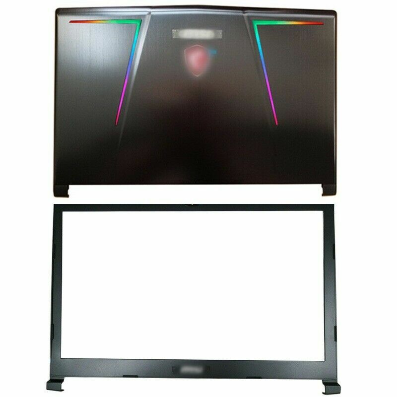 New for MSI GE73 GE73VR Raider RGB 8RE 8RF MS-17C5 LCD Back Cover+Screen Bezel