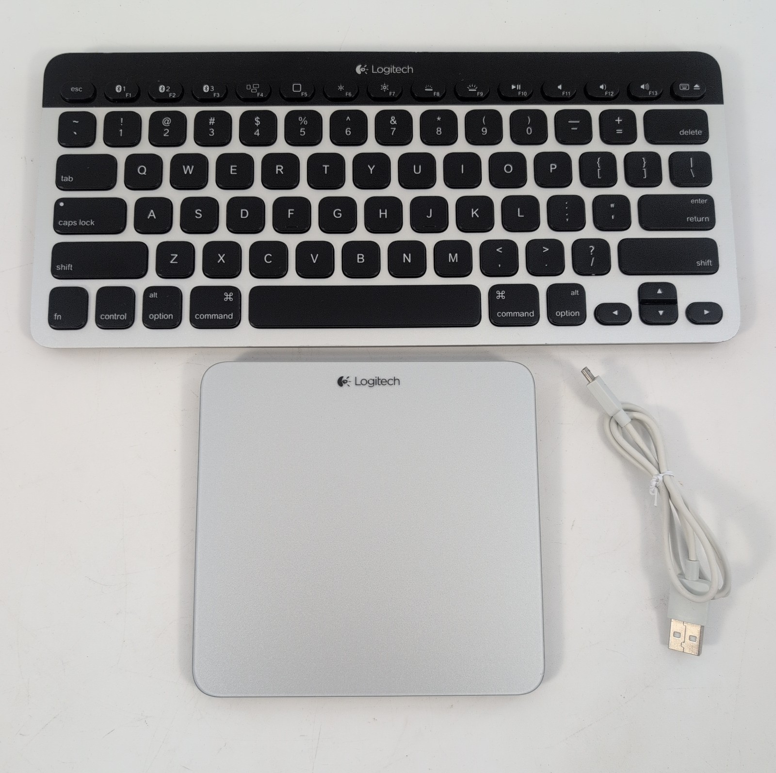 Logitech T651 Rechargeable Bluetooth TrackPad and Easy Switch Keyboard K811