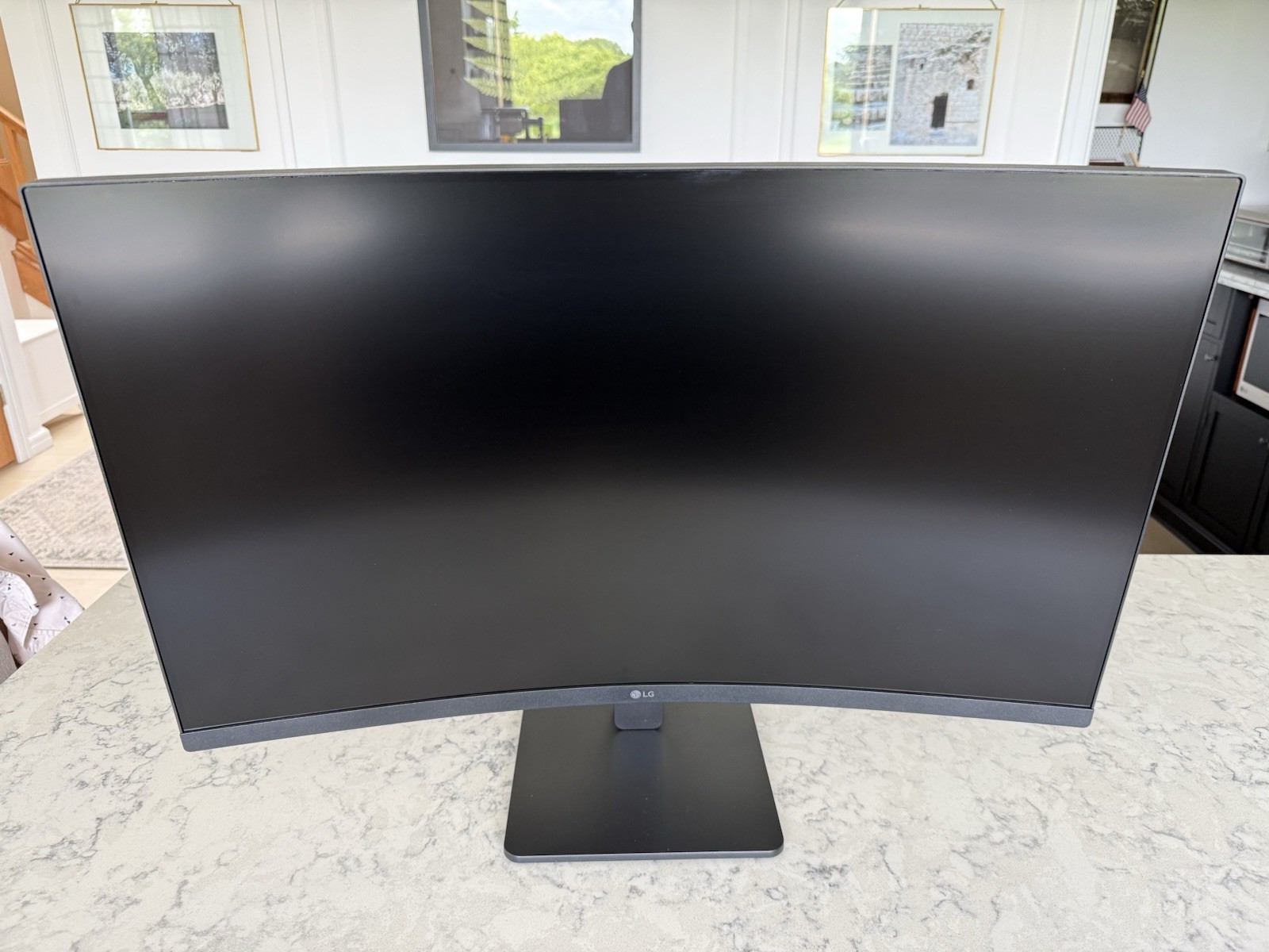 LG 32" Curved 100Hz FHD LCD Monitor, Matte Black (32BR50C-B)
