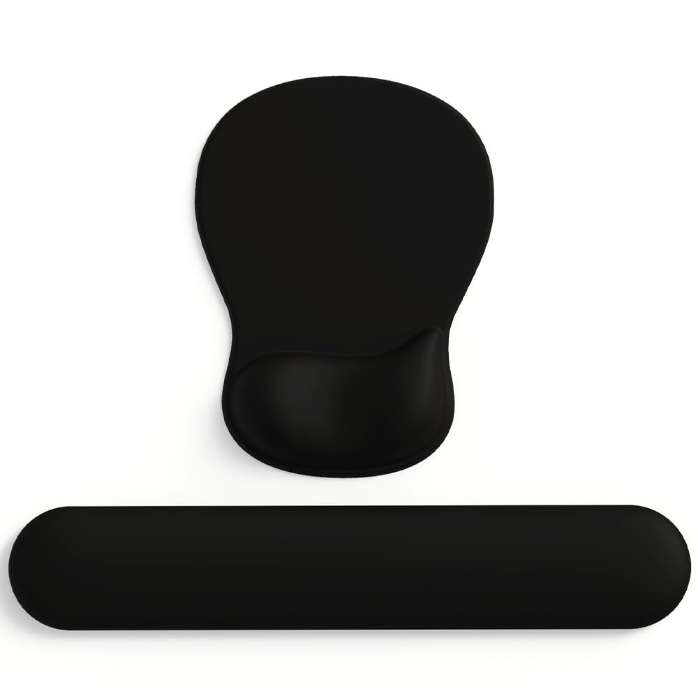 ErgoComfort Gel Wrist Rest Mouse Pad-Ergonomic Office Mousepad with Wrist Sup...