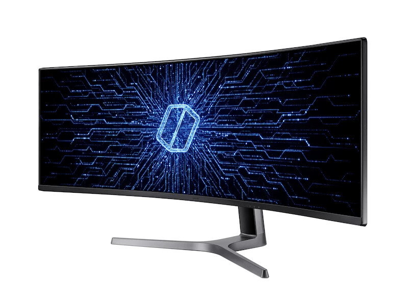Samsung CRG9 49 inch Widescreen QLED Monitor: BLACK