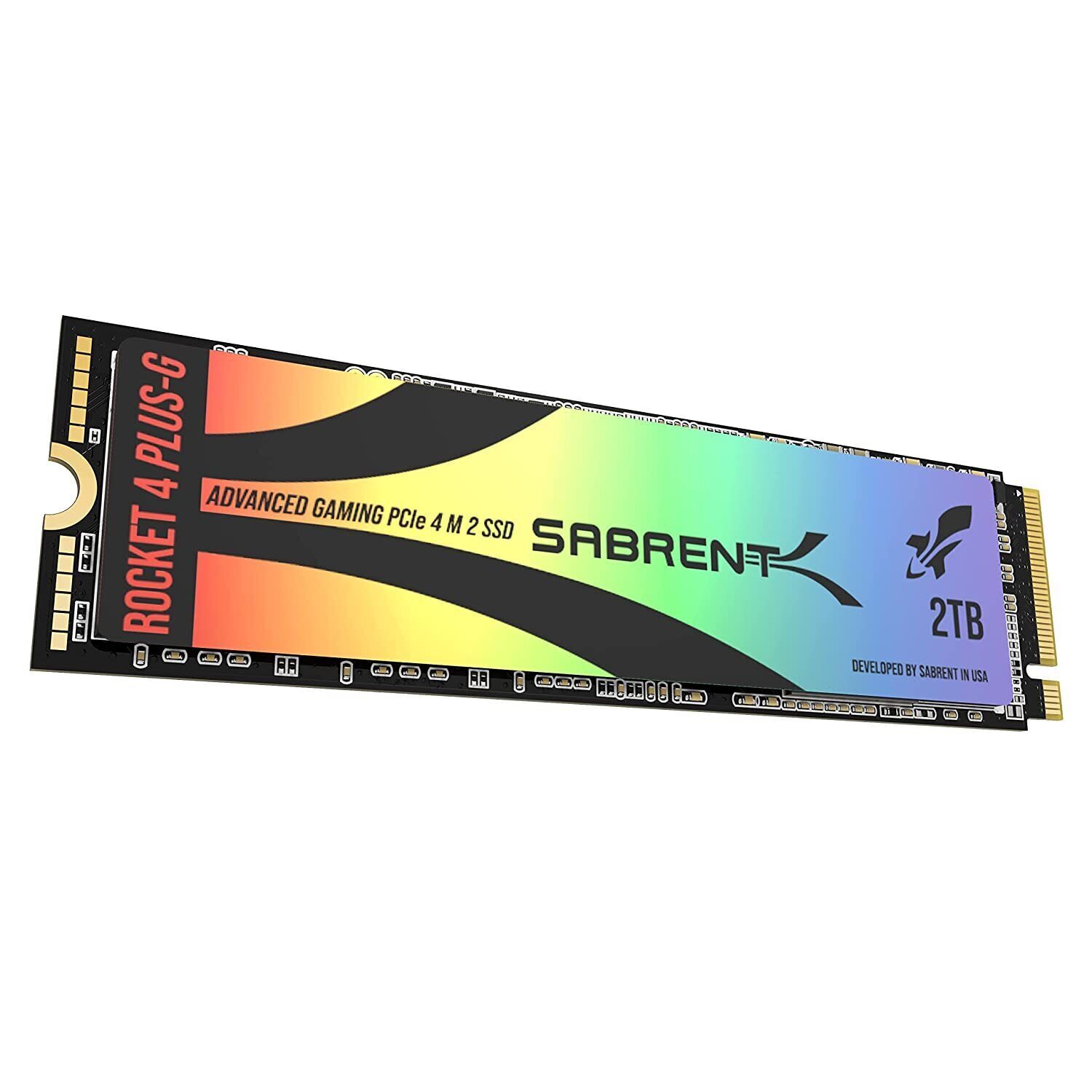 New Sabrent Rocket 4 Plus G 2TB M.2 NVMe Internal SSD (SB-RKTG-2TB)