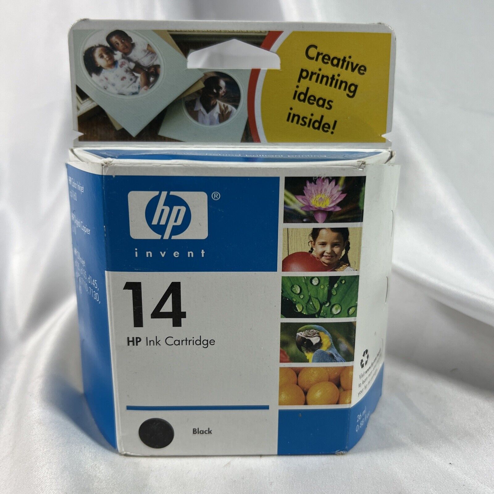 HP 14 C5011DN  Black Print Cartridge Sealed INK expired-2