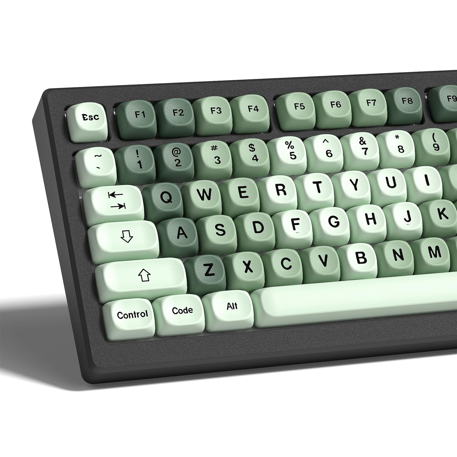Matcha Green PBT MOA Profile Custom Mechanical Keyboard Keycaps Set Caps