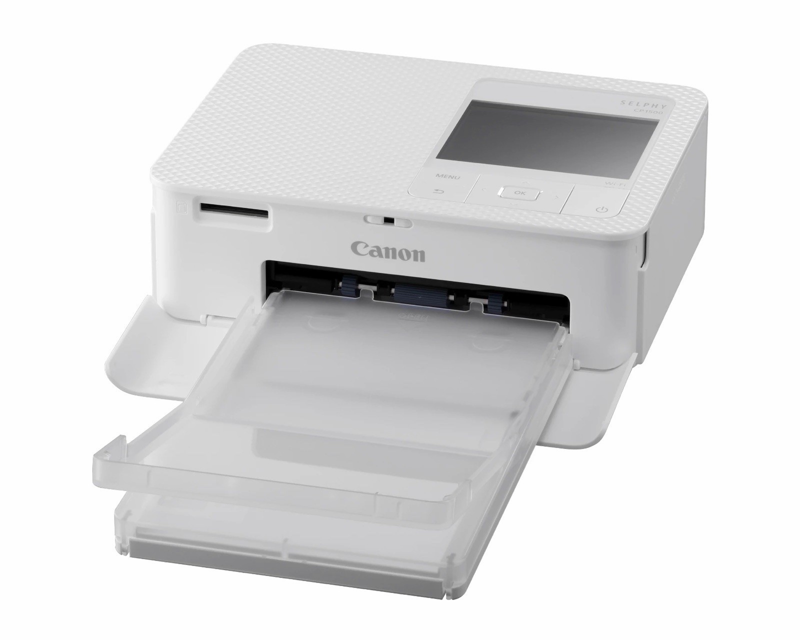 Canon Selphy CP1500 Mobile Color Printer, White, New *open Box*