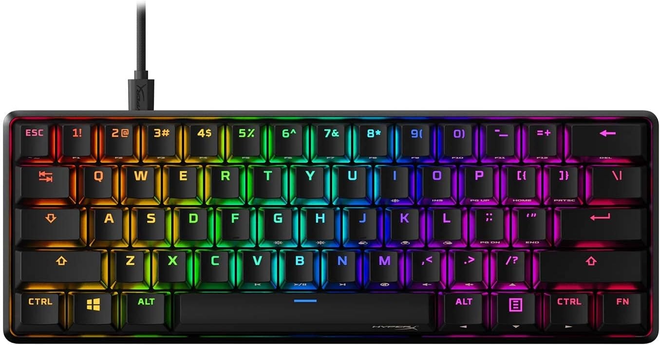 HyperX Alloy Origins 60 - Mechanical Gaming Keyboard Linear Red Switch