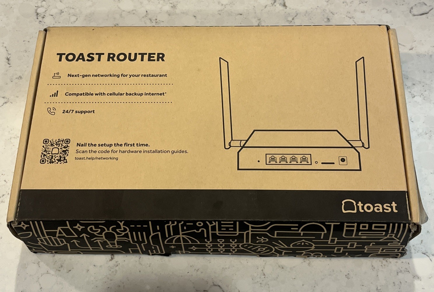 Toast Router | Pronto Networks Enterprise Wired Router w/Cellular Backup