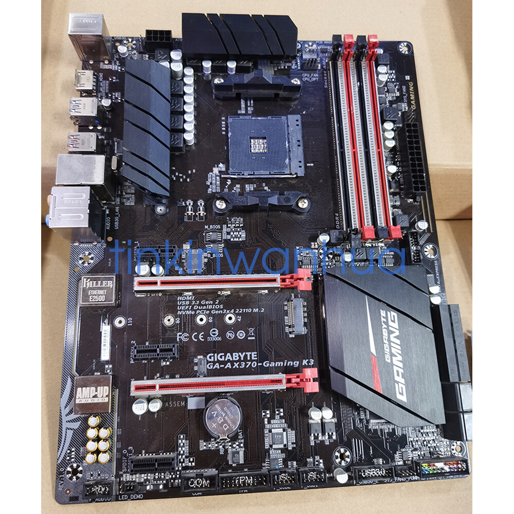 For Gigabyte GA-AX370-Gaming K3 Motherboard DDR4 1×M.2 8×SATAIII 2×SATA Express