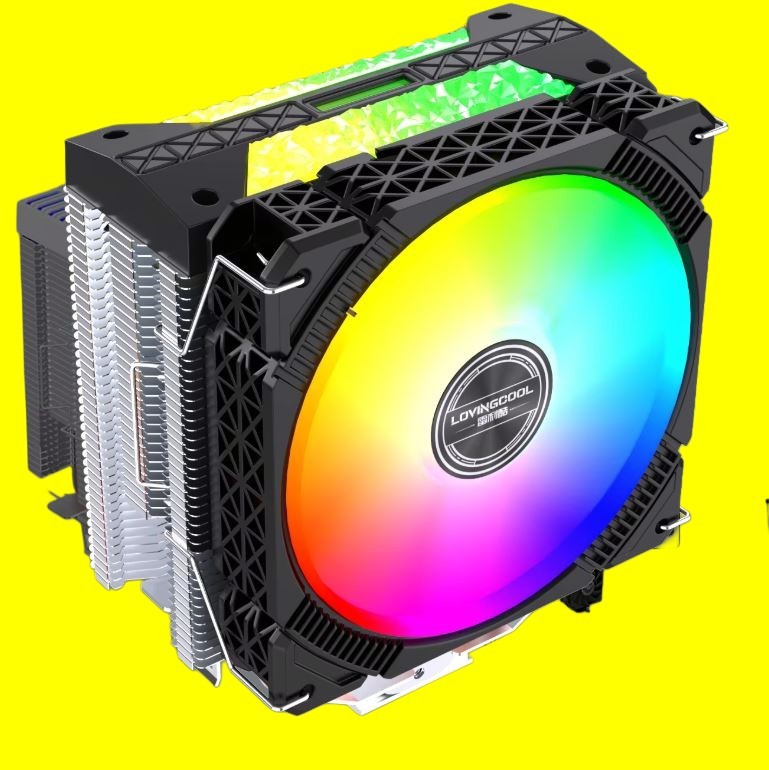 CPU Heatsink Fan Cooler 4 AMD RYZEN intel LGA 1150 1151 1155 1156 1200 1366 1700