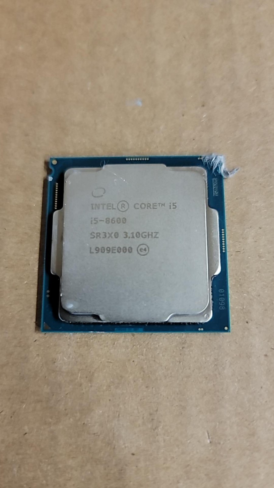 Intel Core 6-Core i5-8600 3.10GHz LGA 1151 9MB Cache 8GT/s Desktop CPU SR3X0