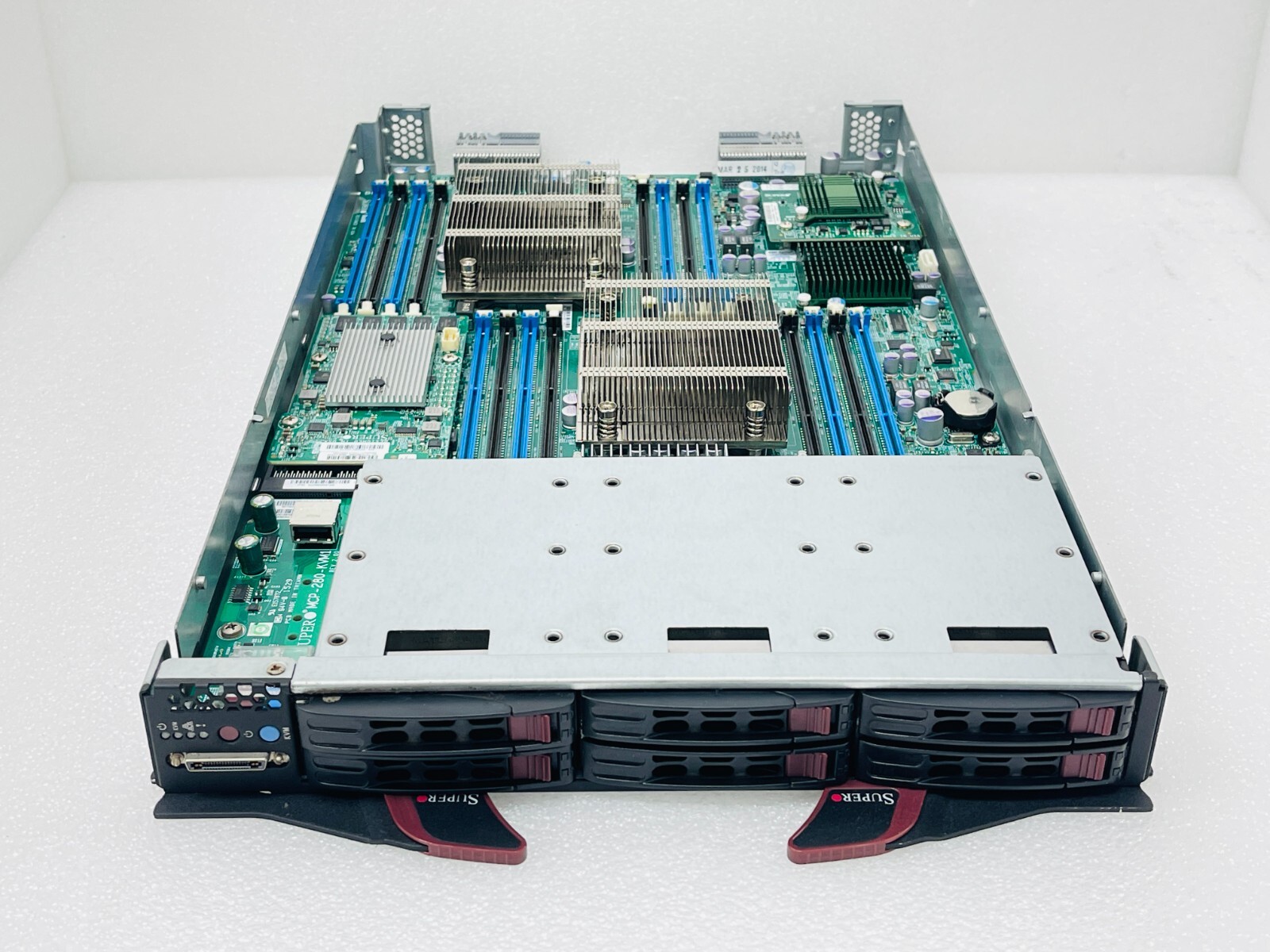USED - Supermicro Processor Blade SBI-7127R-S6 Motherboar B9DR7, No Ram & No CPU