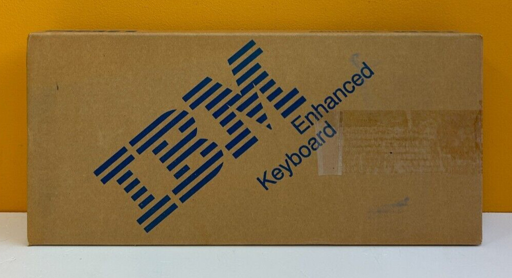 IBM Lexmark Model M (PN 82G3295) 101 Key, PS/2 Interface Enhanced Keyboard. New