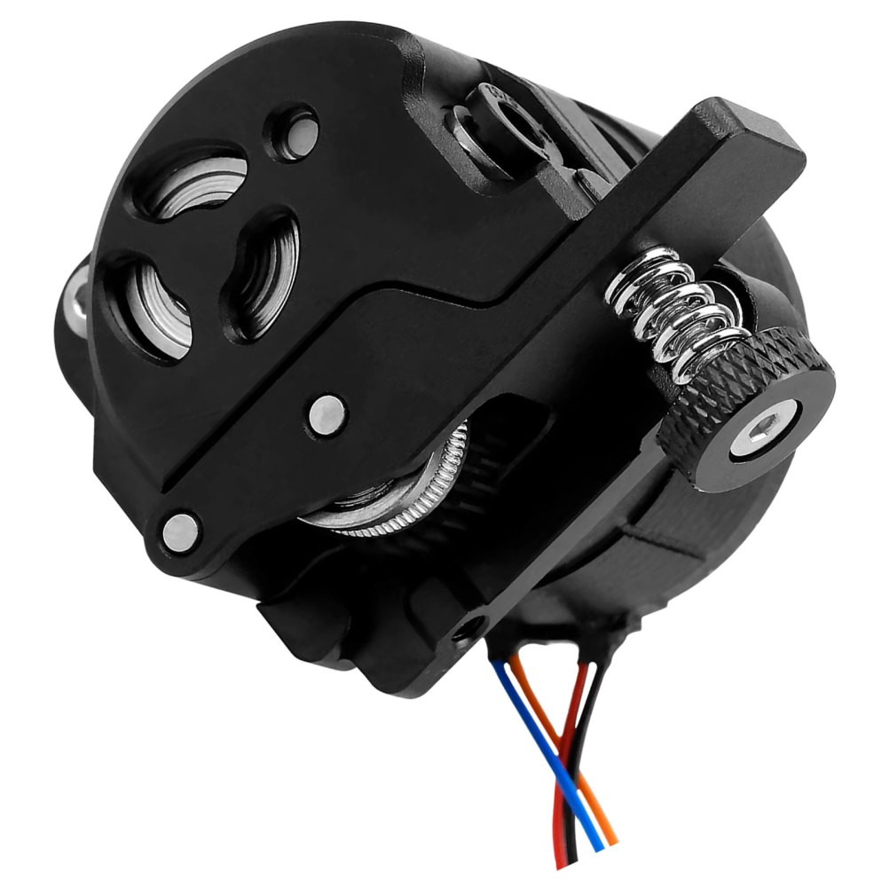 Heavy Duty Metal Extruder Drive Kit for 3D Printers Black Steel Replacement