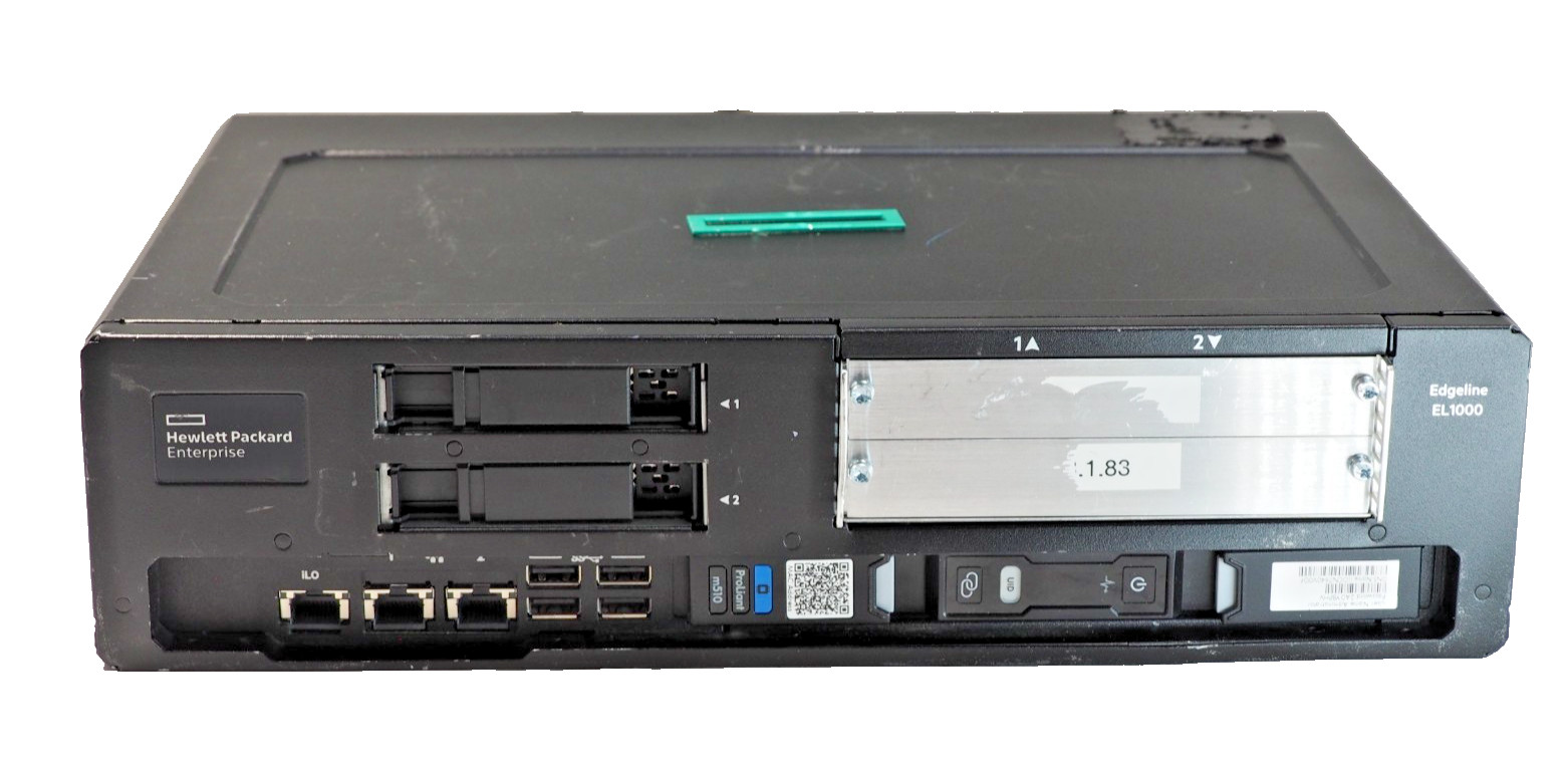 HPE Edgeline EL1000 Pass Thru System w/ProLiant m510 8-Core 32GB RAM Module 1*AC