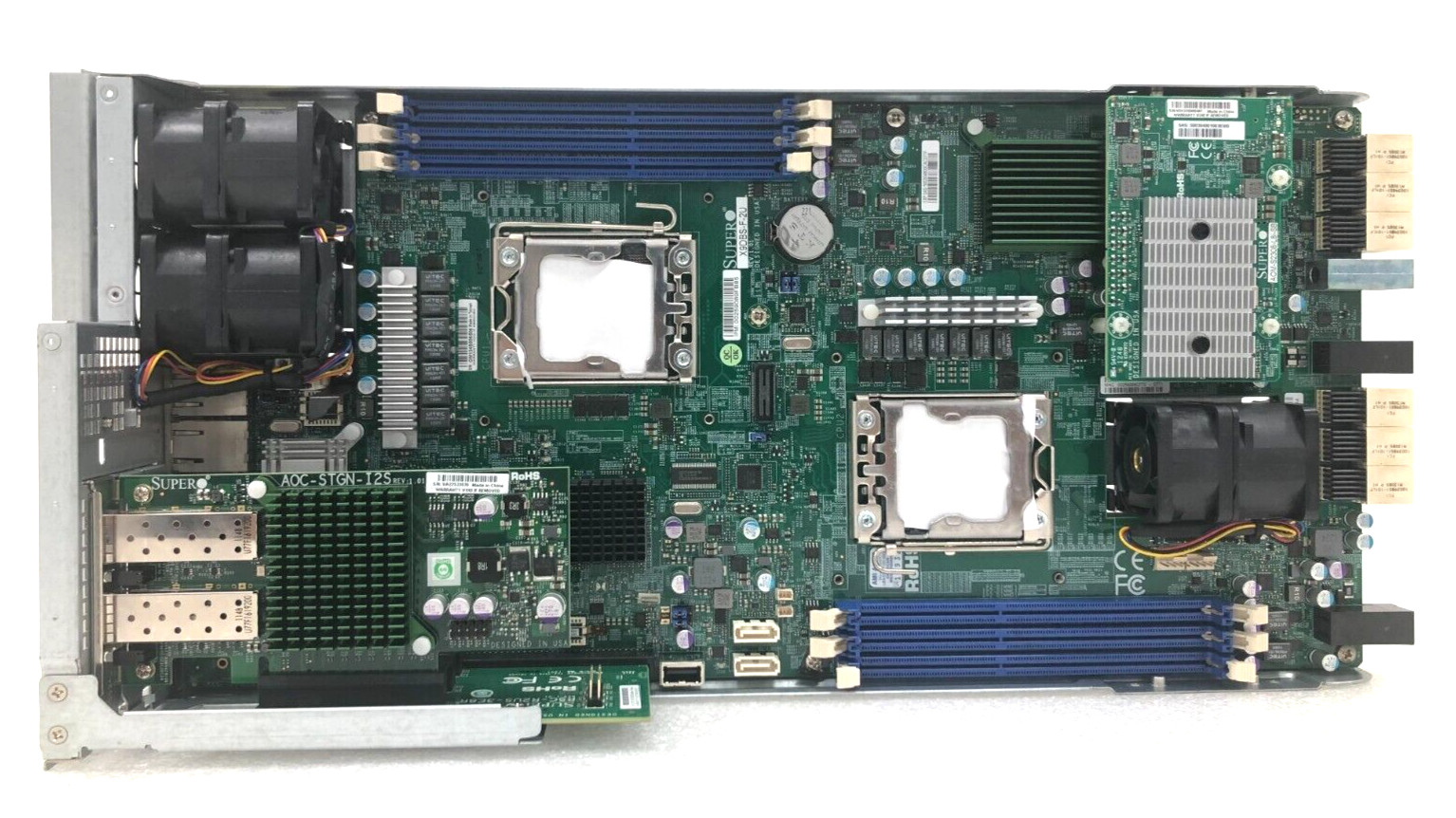 Super Micro X9DBS-F-2U Motherboard Server Node NICE & DEAL .)