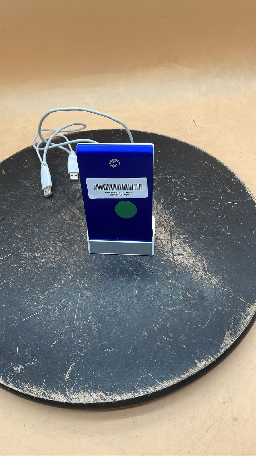 Seagate FreeAgent Go 9KX2AG-500 Portable 320GB External HDD Storage w/ Dock