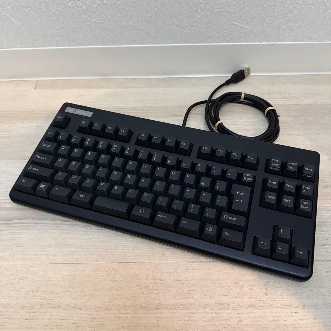 REALFORCE 91UBK-S Tenkeyless Wired USB Keyboard Black