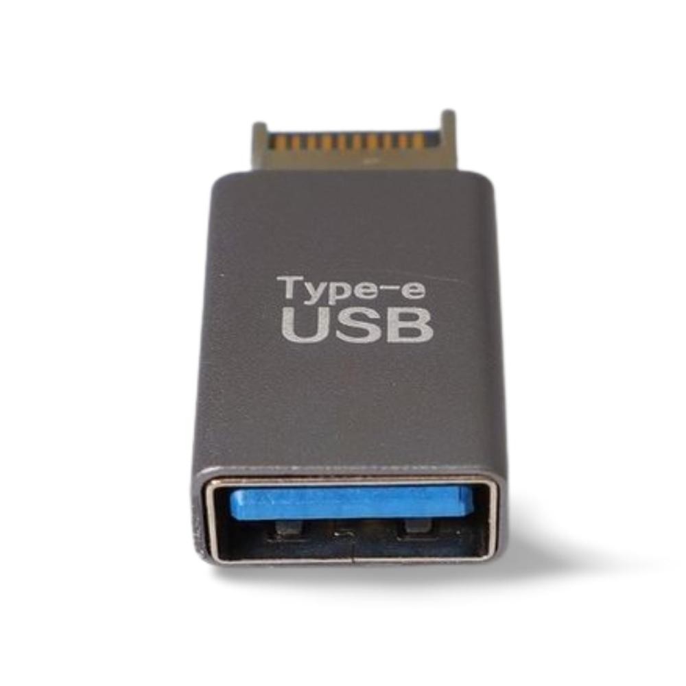 USB 3.1 Front Panel Header Type-E to Type-A Adapter with Metal Housing USA