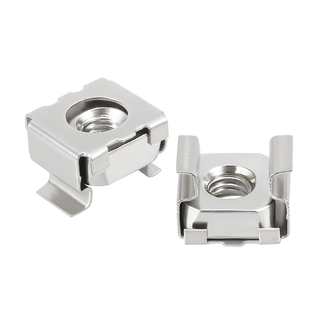 35 Pack, M5 Cage Nut, 304 Stainless Steel for Server Shelf Cabinet