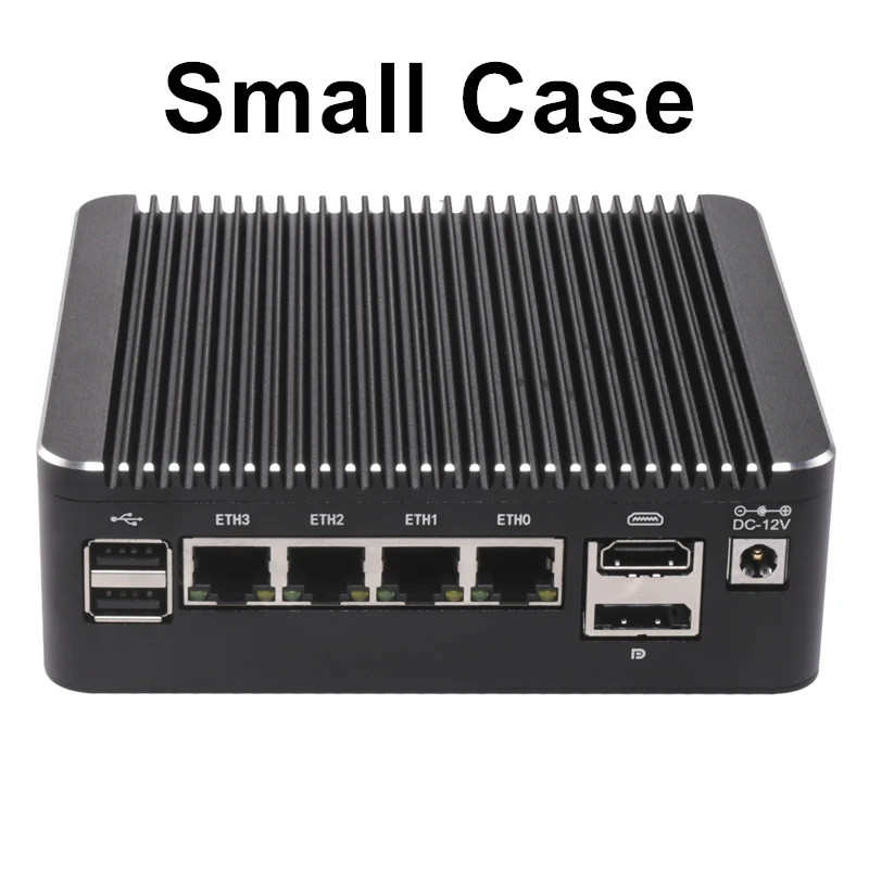Fanless Firewall Mini PC, Intel N150, i5-8250U 6405U 4417U 2.5G pfSense OPNsense