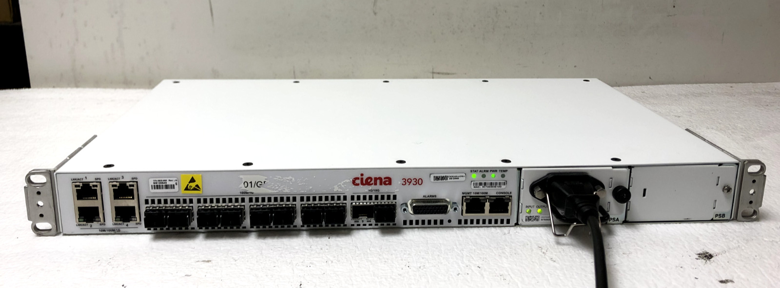Ciena 170-3930-900 8-Port Ethernet Service Delivery Switch