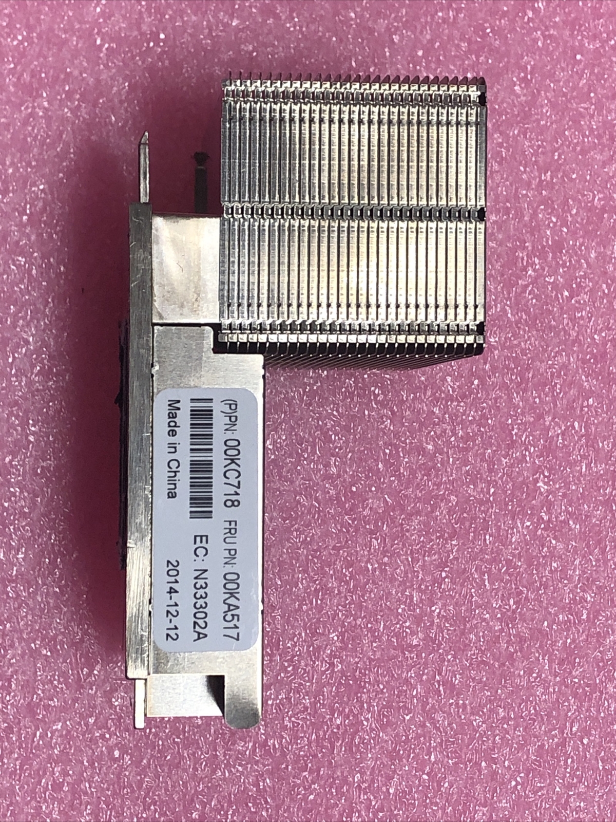 00KA517 IBM Lenovo SystemX x3650 M5 Value Heatsink 00KC718