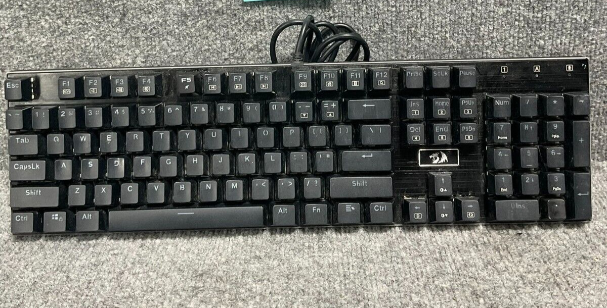 RedDragon Wired Mechanical Gaming Keyboard K556 RGB, 5V 300mA, In Black Color